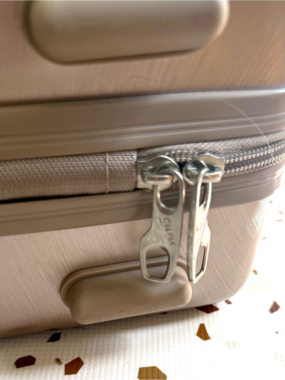 Calpak Vanity Case in Champagne Gold - Picture 3 of 12